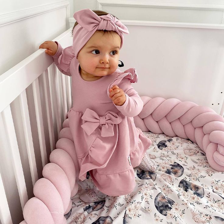 Braided crib bumper - Mermaid