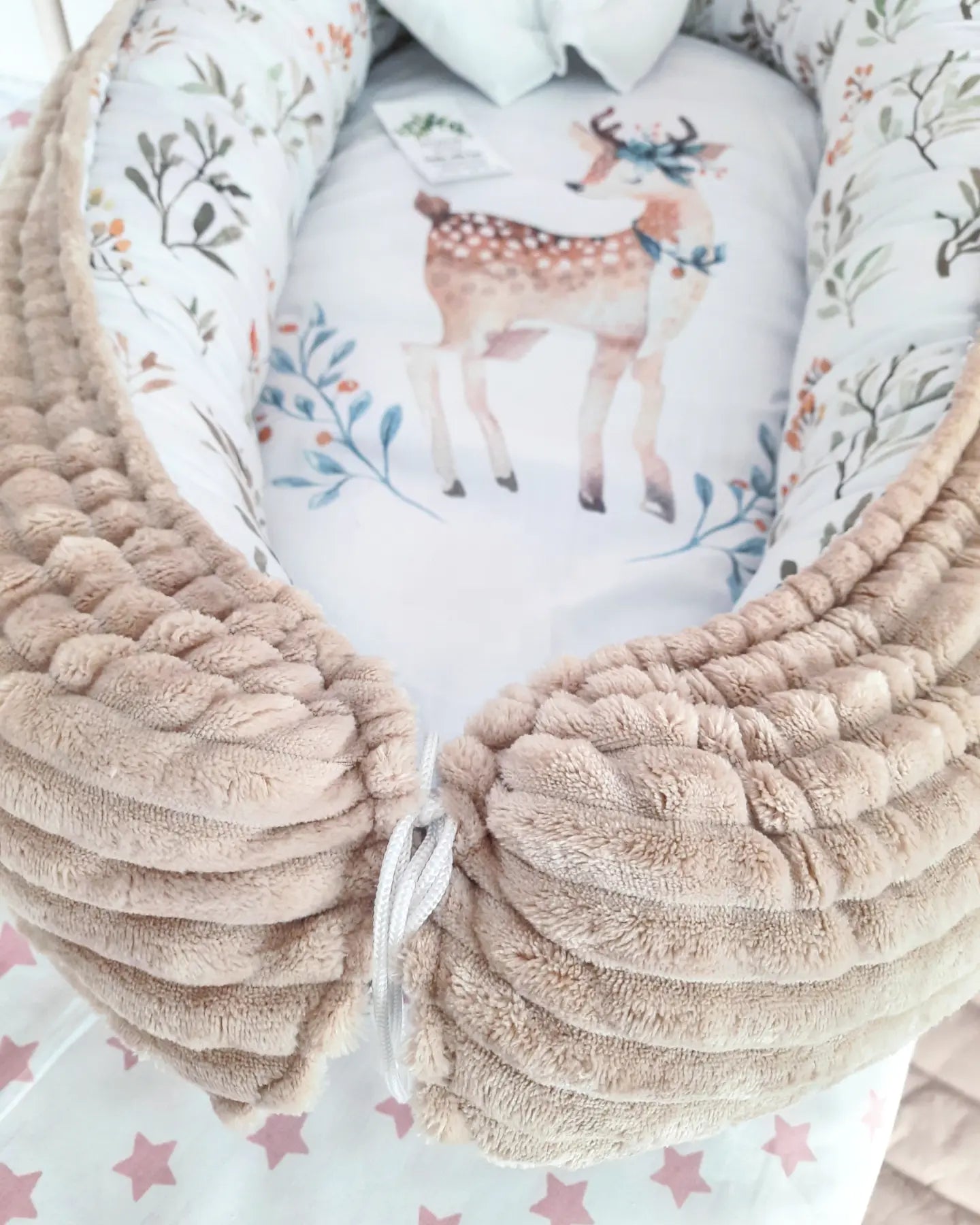 Baby Nest for Newborn. Cotton BabyNest